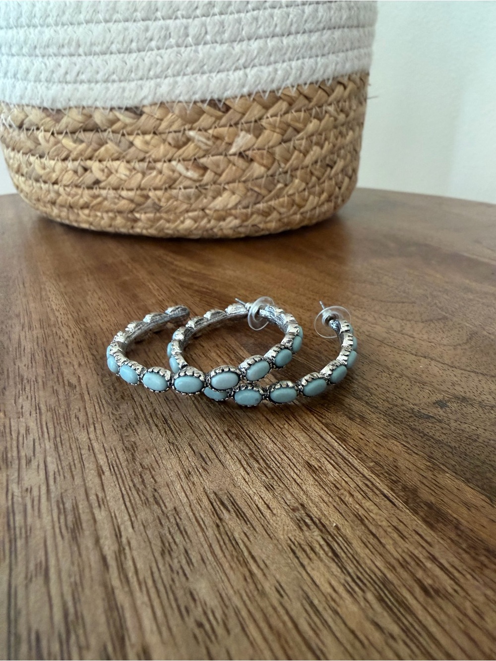 Hoop earrings